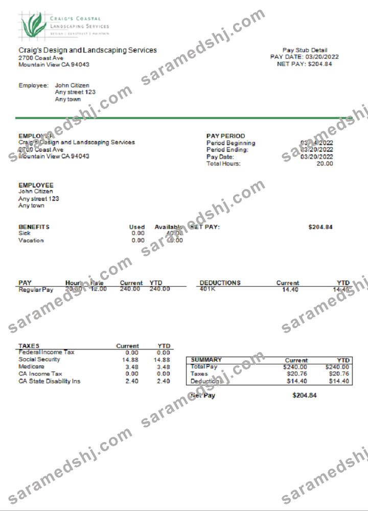 USA California design & landscaping services company